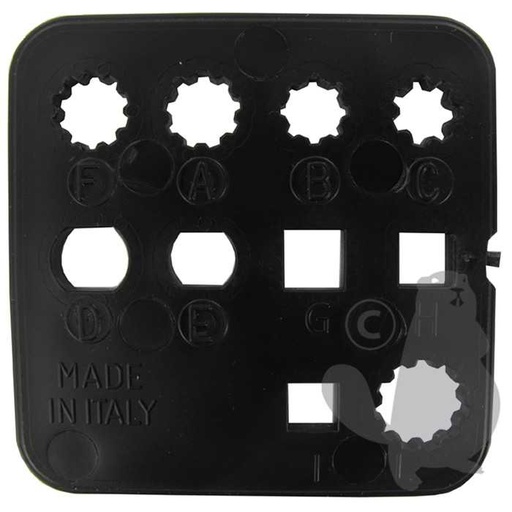 [920-7033] Gabarit détrompeur pour identification de ladaptateur nécessaire au renvoi dangle universel 1602042., 9207033, 920-7033