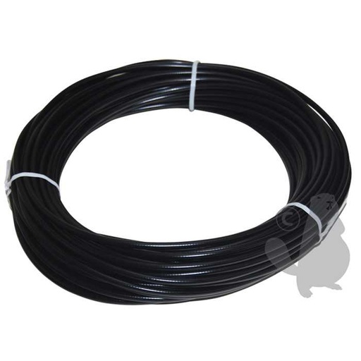 [630-1968] Gaine plastifiée en rouleau de 50 mètres diam : ext: 8mm diam int: 2 5/3mm, 6301968, 630-1968