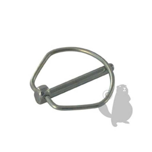 [640-1752] Goupille darrêt adaptable pour axe de 25mm - diam : axe:4 3mm- Longueur axe: 35mm, 6401752, 640-1752