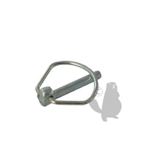 [640-1751] Goupille darrêt adaptable pour axe de 20mm - diam : axe:4 5mm - Longueur axe: 23mm, 6401751, 640-1751
