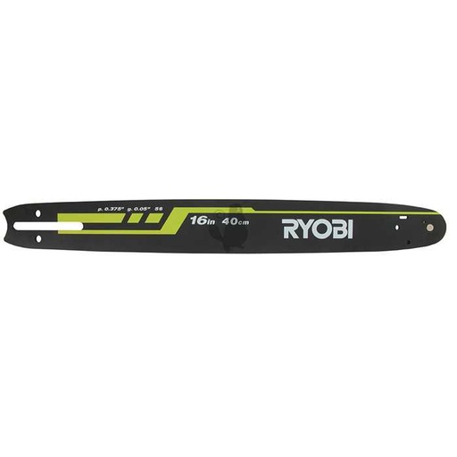 [RAC246.] Guide origine RYOBI coupe 40 cm - 3/8LP .050 1 3 mm 56E pour RCS3835T RCS3835TC2 RCS3840T. Origine, 1705246, 170-5246
