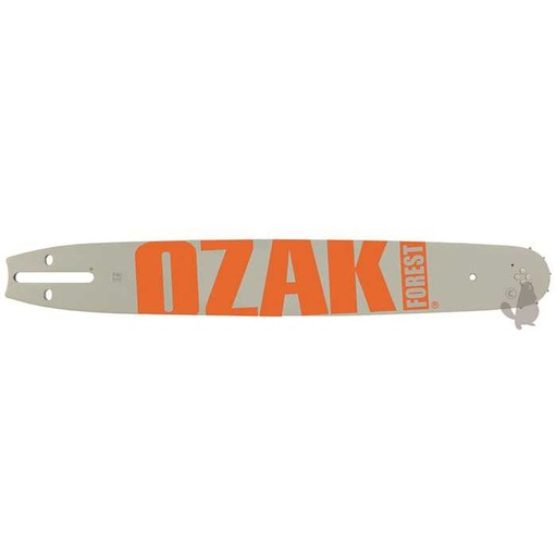 [X125000151.] Guide OZAKI pro steel ECHO - SHINDAIWA / SDK / ISEKI 35cm 18 .325 .058 72 entraîneurs. Montage ZA. R, ZKZA45ES, ZKZ-A45ES