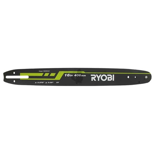 [RAC249.] Guide origine RYOBI coupe 40 cm - 3/8LP .050 1 3 mm 57E pour RCS2340. Origine RAC249., 1705249, 170-5249