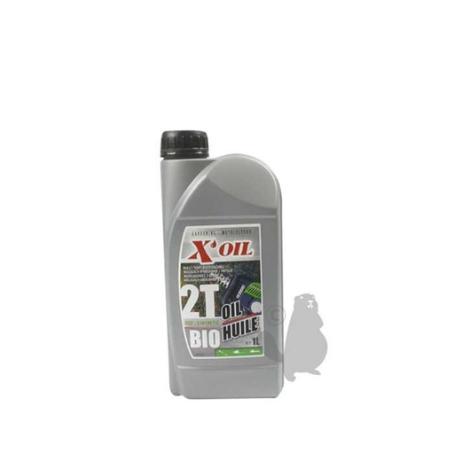 [810-9658] Huile XOIL 2 biodégradable en 1 litre pour tout Moteur 2 temps refroidis par eau. Indice de viscosit, 8109658, 810-9658