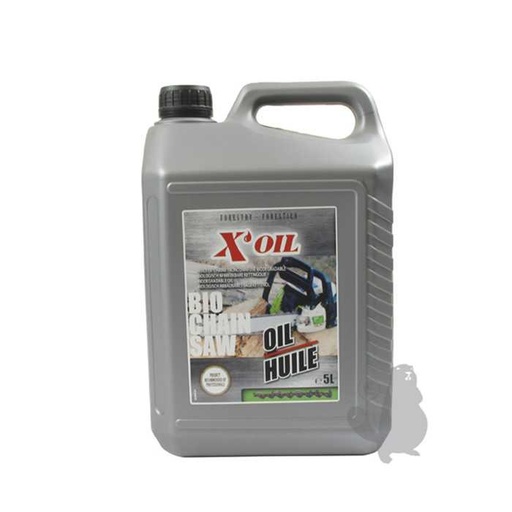 [810-8183] Huile de chaîne XOIL BIODEGRADABLE Bidon de 5L, 8108183, 810-8183