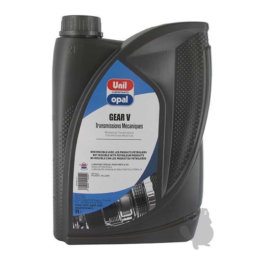 [810-9657] Huile de ricin pour transmission à engrenages en bronze. Vis sans fin. 2L., 8109657, 810-9657