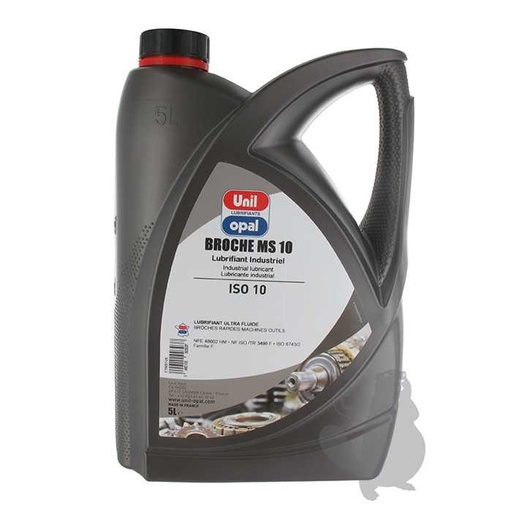 [810-9664] Huile hydraulique UNIL OPAL ISO VG10 pour nos tables élévatrices références 9209501 9209502 920950, 8109664, 810-9664