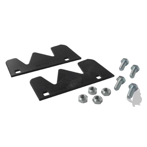 [527011] Jeu de 2 ailettes adaptable pour tondeuse ARIENS. Remplace origine: 527011.Se montent sur notre Lame, 1101209, 110-1209