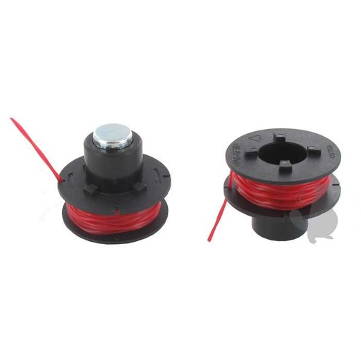 [160-6879] Jeu de 2 bobineaux de fil pour AL-KO Modèle: GTLI 18V Comfort - BetQ modèles PWR18vSGTA cordless C1, 1606879, 160-6879