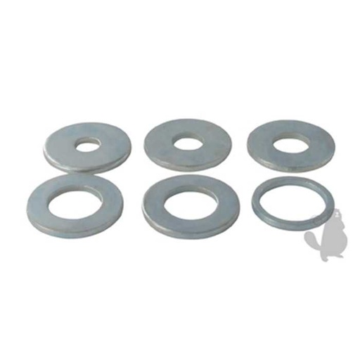 [160-8115] Jeu de rondelles de rechange pour tête nylon 160-6823 et 160-8106 EASYLOAD by TECOMEC, 1608115, 160-8115