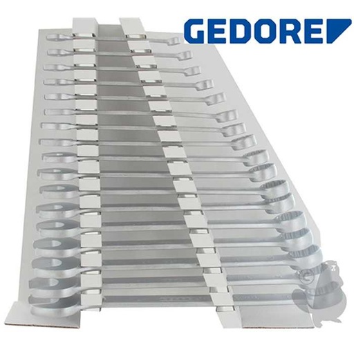 [920-8369] Jeu de 17 clés mixtes en dimensions métrique de 6 à 22mm, 9208369, 920-8369