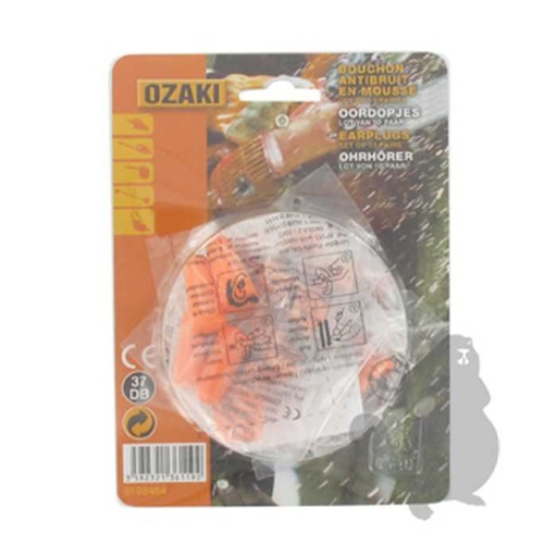 [910-8464] Lot de 10 paires de bouchons anti-bruit. sous coque., 9108464, 910-8464