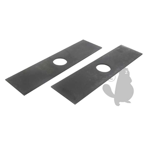 [69601552632] Jeu de 2 lames pour dresse-bordures ECHO. Longueur: 198 mm largeur: 51 5 mm épaisseur: 2 5 mm alé, 1104170, 110-4170