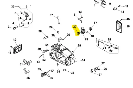 [50030136KR] Vis sans fin Efco 132S 50030136KR