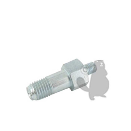 [160-2928] Adaptateur pour tête fil nylon à  bouton métal TECOMEC-M10 x 1 25 gauche mà¢le, 1602928, 160-2928