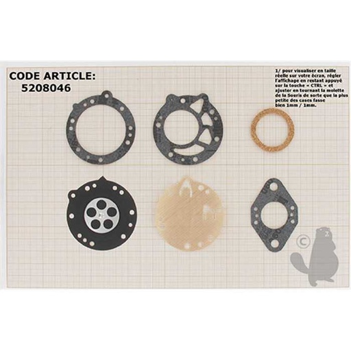 [520-8046] kit membranes/joints, 5208046, 520-8046