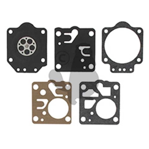 [K015005ETGND8.] Kit membranes carburateur adaptable pour ZAMA. Remplace origine: K015005 et GND8 ., 5205125, 520-5125