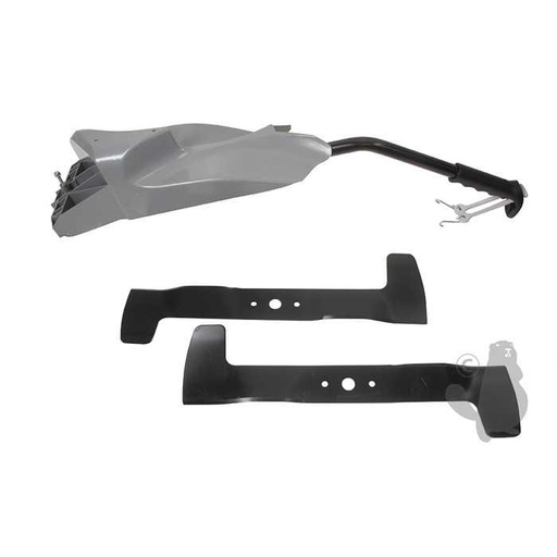 [99900070/0] Kit obturateur Mulching dorigine CASTELGARDEN avec Lames pour TC92 après de 2006. Remplace référenc, 6802905, 680-2905