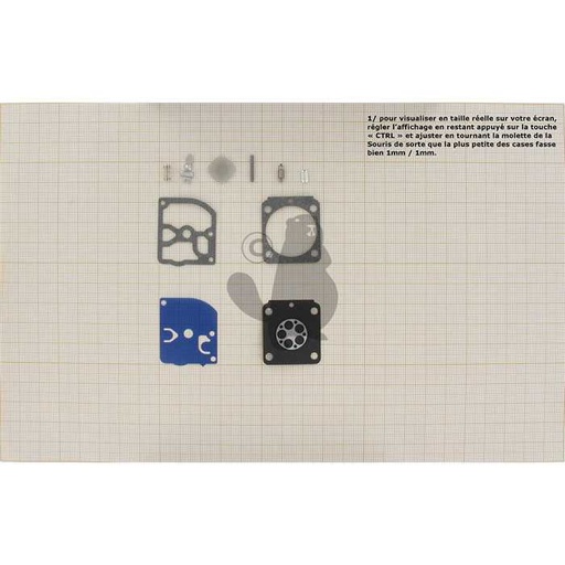 [520-5652] kit réparation carburateur, 5205652, 520-5652