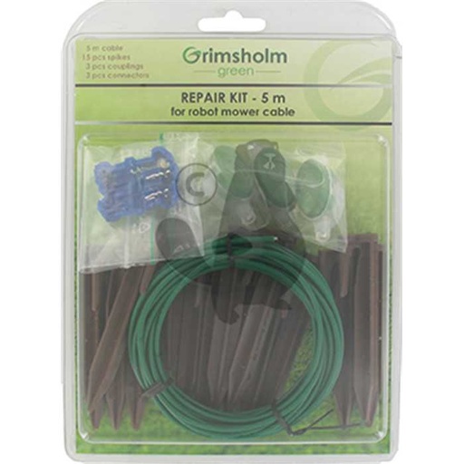 [230-1001] Kit réparation avec câble dinstallation robots 5m 3 connecteurs chargeur 3 connecteurs isolé et 15, 2301001, 230-1001