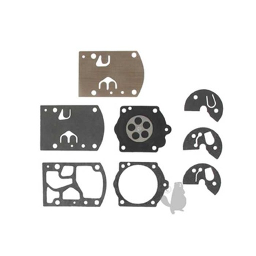[D11-WB] Kit membranes adaptable pour carburateur WB monté sur DOLMAR 166. Remplace origine: D11-WB, 5207887, 520-7887