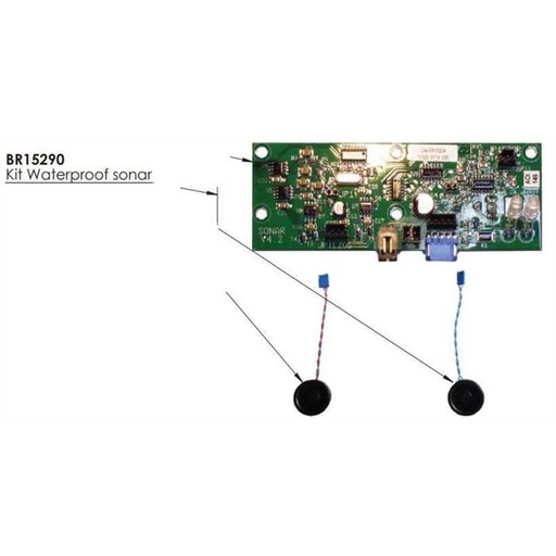 [BR15290] Kit sonar étanche (carte+emetteur+recepteur)
