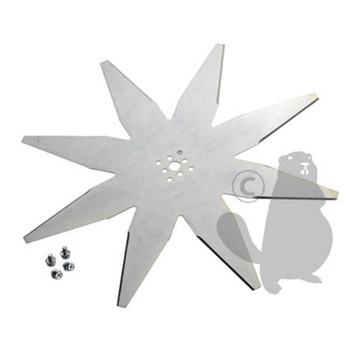 [200Z05300A] Lame 8 dents plate dorigine pour robot AMBROGIO / WIPER série L200 et L300 - diam : ext: 290mm. Remp, 1108333, 110-8333