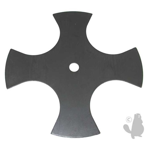 [110-4165] Couteau adaptable pour dresse bordure modèle étoilé - diam : 228 60mm épaisseur: 2 3mm alésage: 12, 1104165, 110-4165