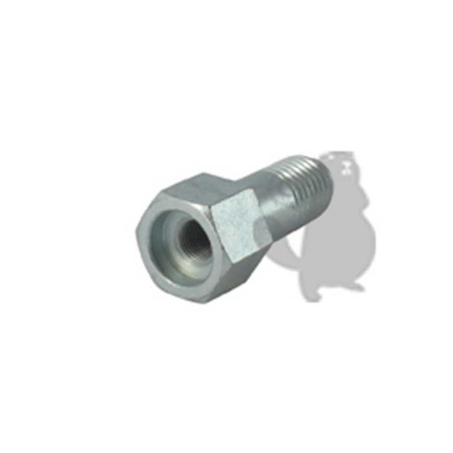[160-2935] Adaptateur pour tête fil nylon à  bouton métal TECOMEC - M10 x 1 00 gauche femelle, 1602935, 160-2935