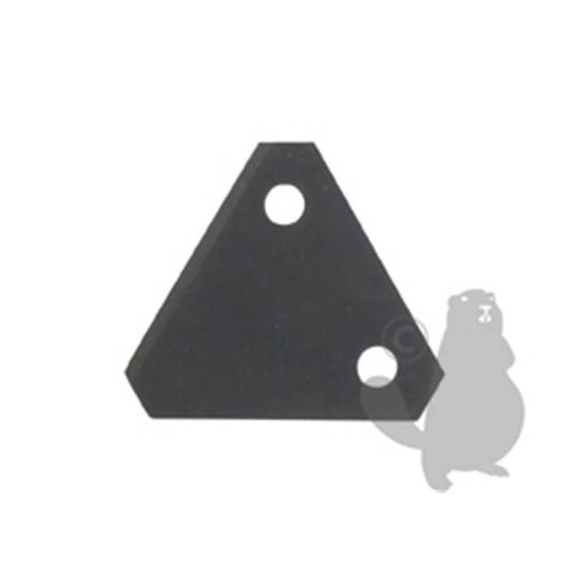 [2307] Lame adaptable triangulaire pour tondeuse BRILL. Remplace origine: 2307 ER00020000, 1101092, 110-1092, ER00020000