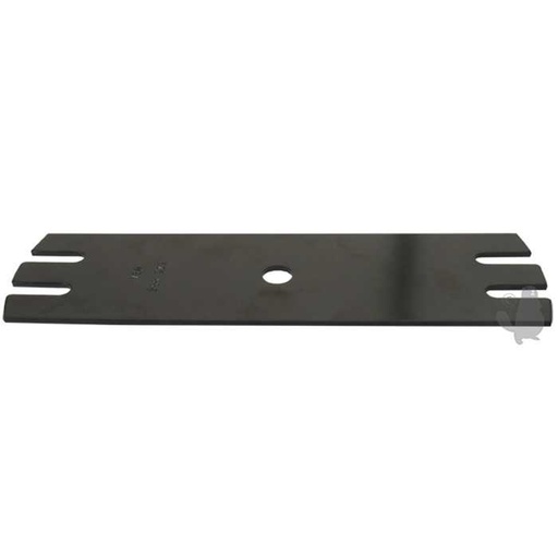 [09954-0637] Lame pour dresse bordure 2 dents adaptable sur MTD - L: 229mm alésage: 12 70mm épaisseur: 2 7mm. R, 1101072, 110-1072