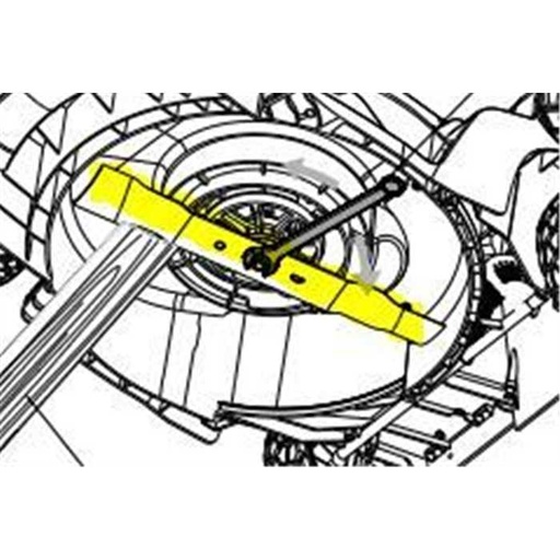 [2907086] lame de rechange pour tondeuse cramer 40lm41