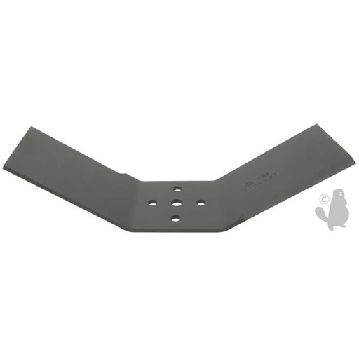 [110-8367] Lame mulching adaptable pour tondeuse autoportée COUNTAX 16000100 tourne à droite pour machines HG, 1108367, 110-8367
