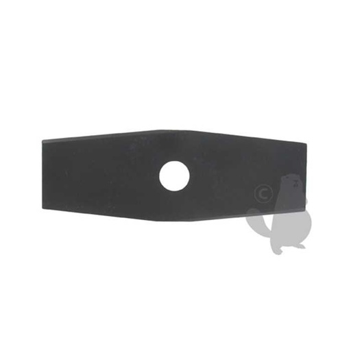 [120-2254] Lame droite adaptable pour débroussailleuse - Coupe de 230mm alésage: 25 4mm épaisseur: 1 6mm, 1202254, 120-2254