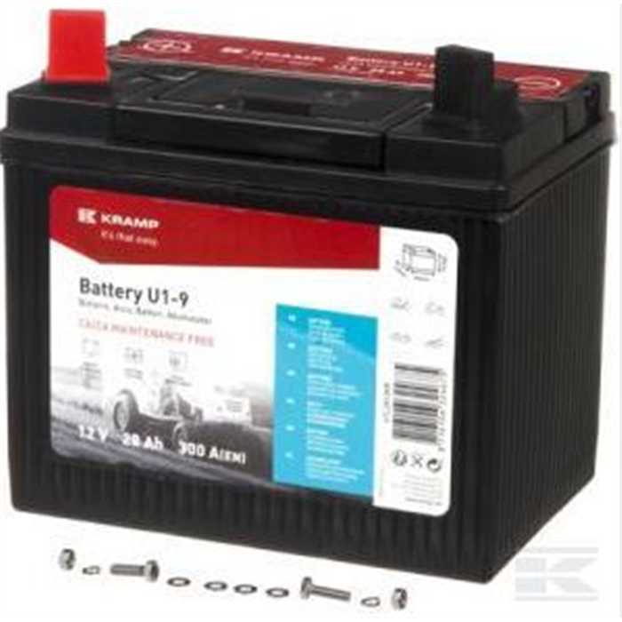 [U1R28-12KR] Batterie 12V - 28Ah - 300A + a gauche