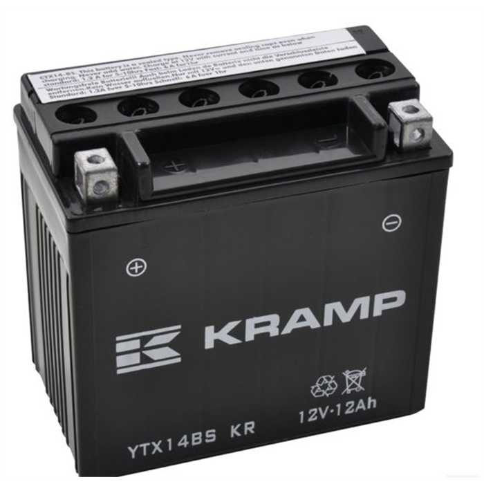 [YTX14BS] Batterie 12v 12 amperes 150mm x 87mm x 145mm
