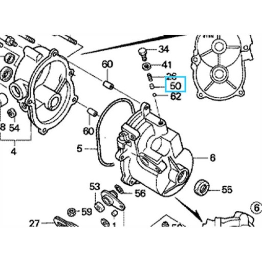 [91152-VA3-J02] Pastille bille 6mm HR1950-2160, 91152-VA3-J02, 91152-VA3-J00, 91152VA3J02