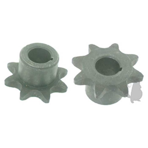 [748-0852.] Pignon 8 dents à moyeu déporté pour chaîne de type C41 adaptable pour MTD. Remplace origine: 748-085, 6206258, 620-6258