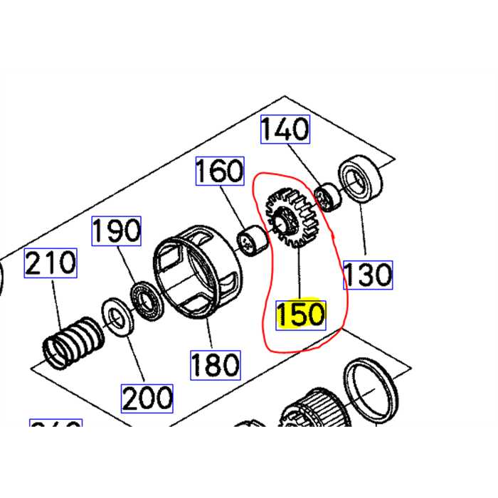 [K1253-14230] Pignon engrenage de transmission KUBOTA GR1600-GR2100