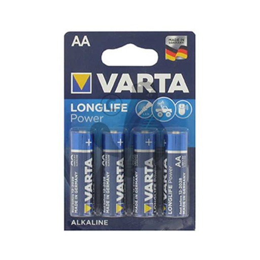 [210-9922] Lot de 10 piles alcalines 1 5V VARTA - Type AA LR06, 2109922, 210-9922