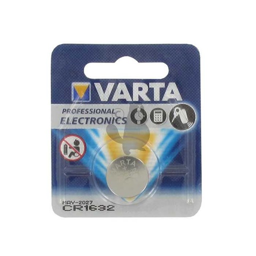 [210-9914] Blister pile cylindrique VARTA 3V lithium CR1632., 2109914, 210-9914