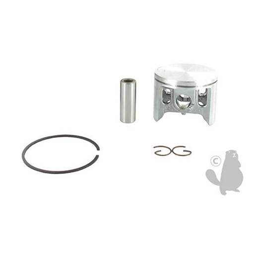 [570-9381A] Piston complet de remplacement adaptable MAKITA-DOLMAR pour notre cylindrée 570-9381, 5709381A, 570-9381A