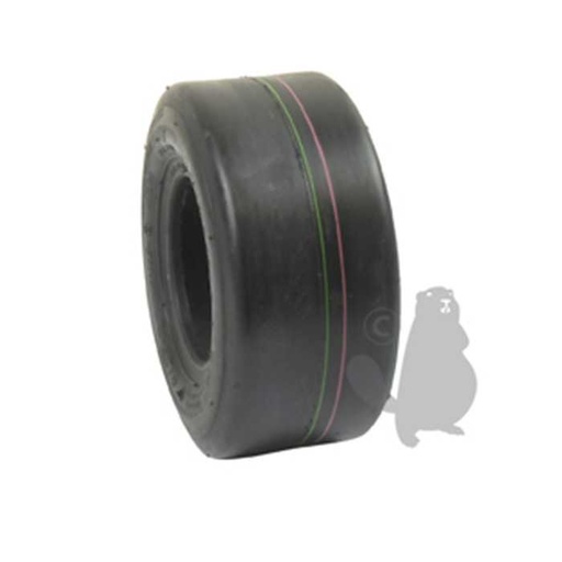 [730-2254] Pneumatique profil lisse 4 plis - Dimensions: 8 x 300- 4 - Montage avec chambre air, 7302254, 730-2254