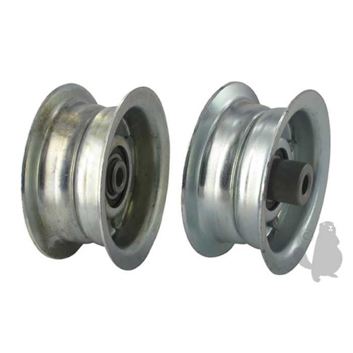 [PL4247] Poulie à gorge plate sur roulement adaptable pour BUNTON - H: 38 1mm diam : ext: 89mm diam int: 9, 6204277, 620-4277