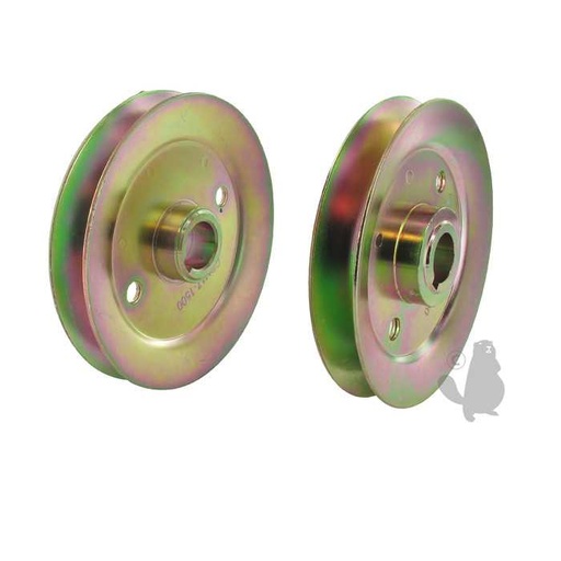 [25601563/0] Poulie avec rainure de cale adaptable pour CASTELGARDEN TC92 - diam : ext: 126mm diam int: 20mm. R, 6203374, 620-3374