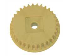 [3576-515] Poulie crantée entrainnement lame scarif. WOLF, 3576-515, 3576515