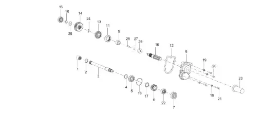 [MPA 01 041 270] Protection roulement aspf-205 (3 trous) ELIET Minor 4s MPA01041270, MPA01041270