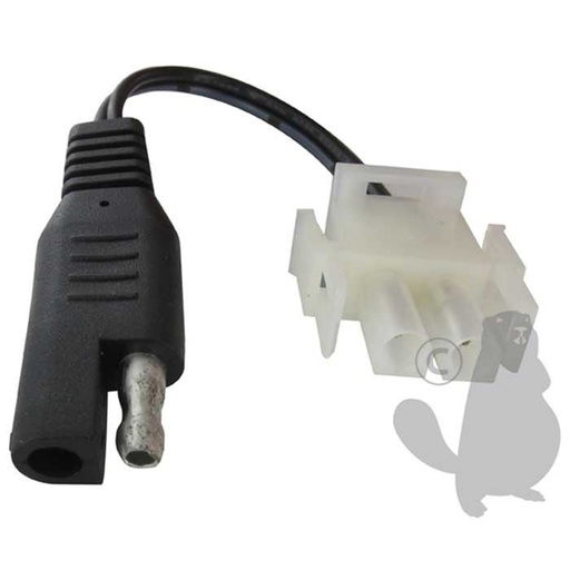 [250-2407] Raccord spécifique SAE/MOLEX pour chargeur de batteries XTEXL900. Sutilise sur autoportées de marque, 2502407, 250-2407