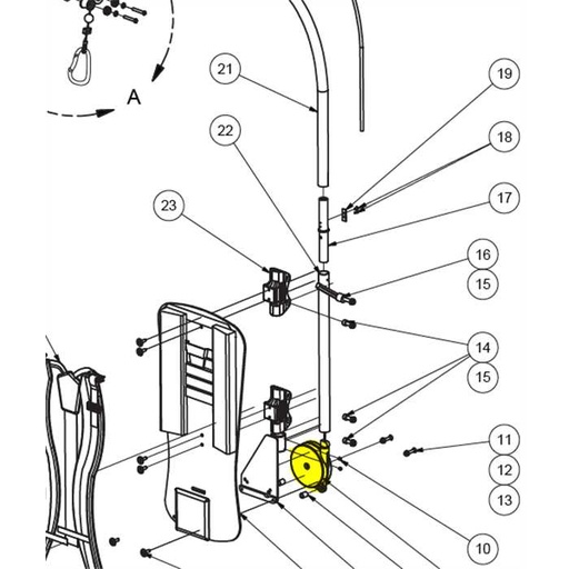 [MZHC080000001] Ressort nu pour systeme de ressort éléphant trunk, MZHC080000001