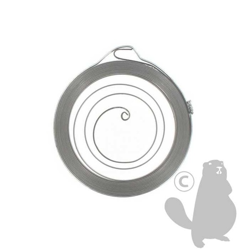 [590562] Ressort de lanceur adaptable pour TECUMSEH TC TCH 200 300 2 temps. Remplace origine: 590562, 5106054, 510-6054